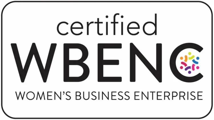 Women's Business Enterprise National Council WBENC certified Women's Business Enterprise.