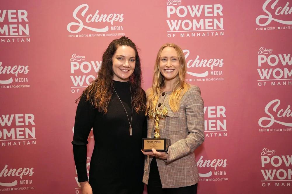 OpAD Media leadership celebrate winning the Schneps Power Women of Manhattan award in NYC